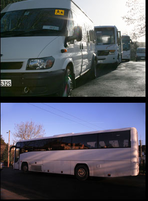 coaches and buses